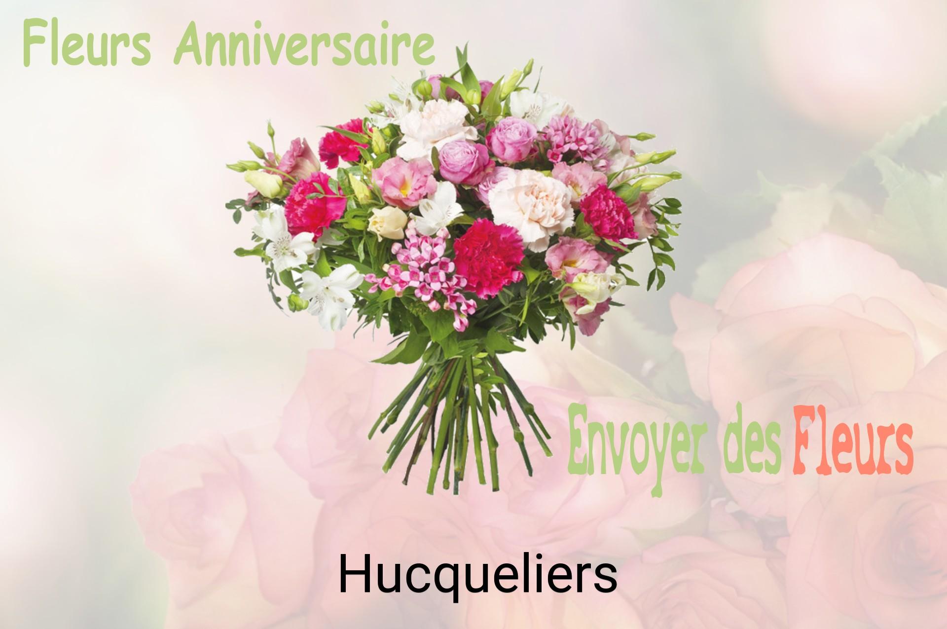 Bouquet de fleurs d’anniversaire livré à Hucqueliers
